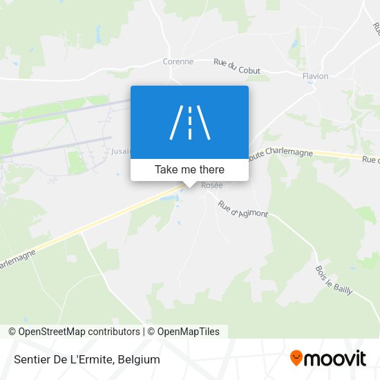 Sentier De L'Ermite plan