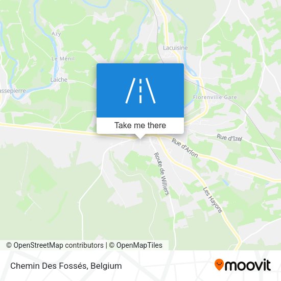 Chemin Des Fossés map