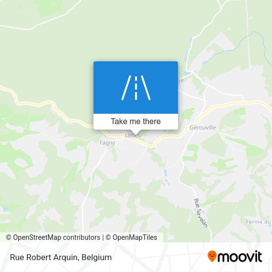 Rue Robert Arquin plan