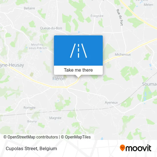 Cupolas Street map