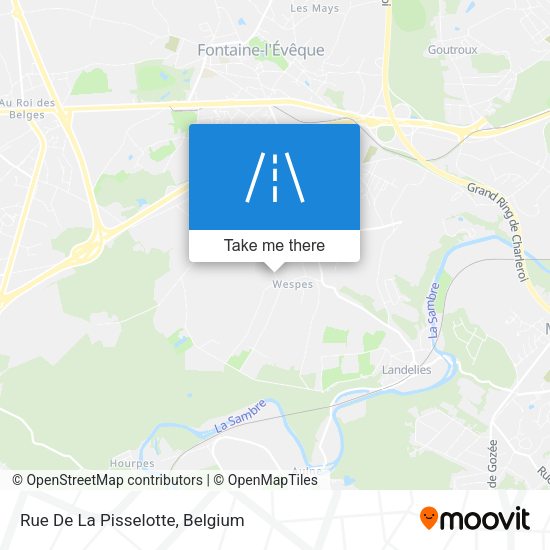 Rue De La Pisselotte plan