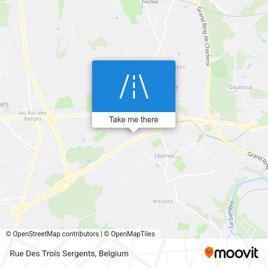 Rue Des Trois Sergents plan
