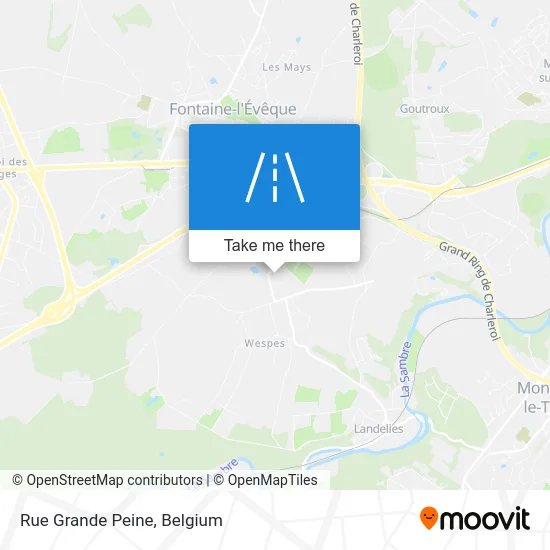 Great Pain Street map