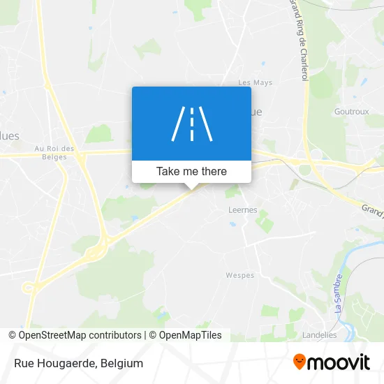 Hougaerde Street map