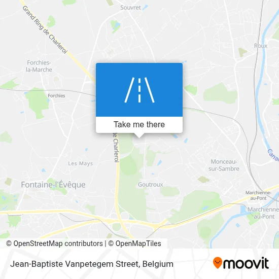 Jean-Baptiste Vanpetegem Street map