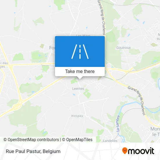 Paul Pastur Street map