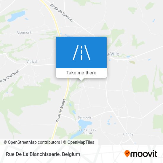 Rue De La Blanchisserie plan
