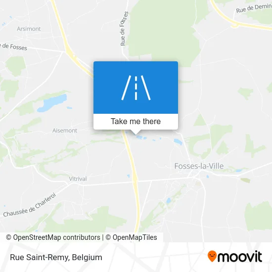 Saint-Remy Street map