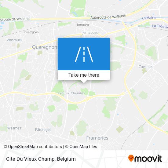 Cité Du Vieux Champ plan