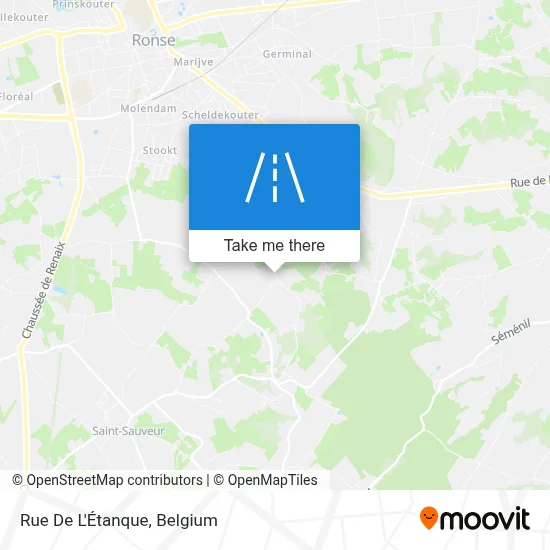 Rue De L'Étanque map