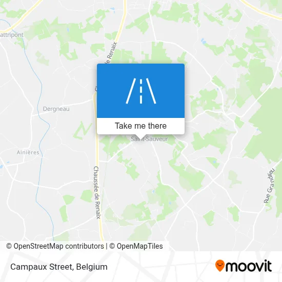 Campaux Street map