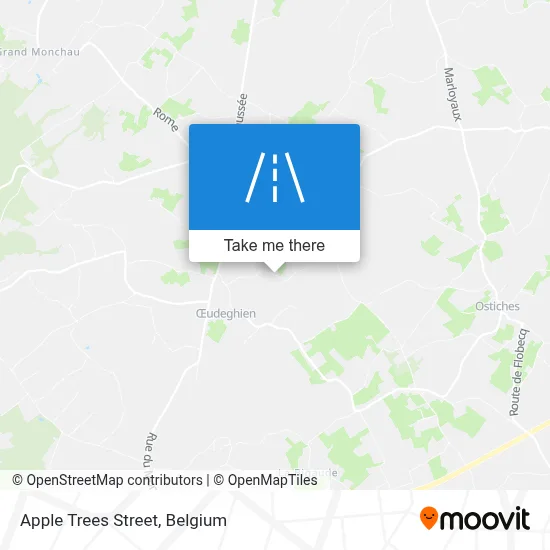 Apple Trees Street map