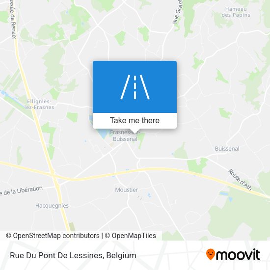 Rue Du Pont De Lessines map
