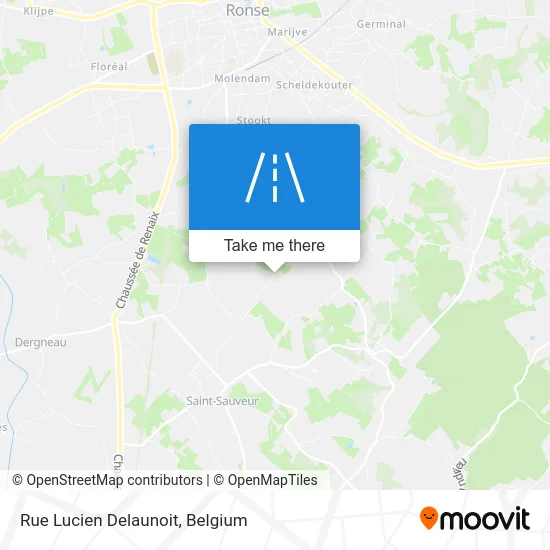 Lucien Delaunoit Street map