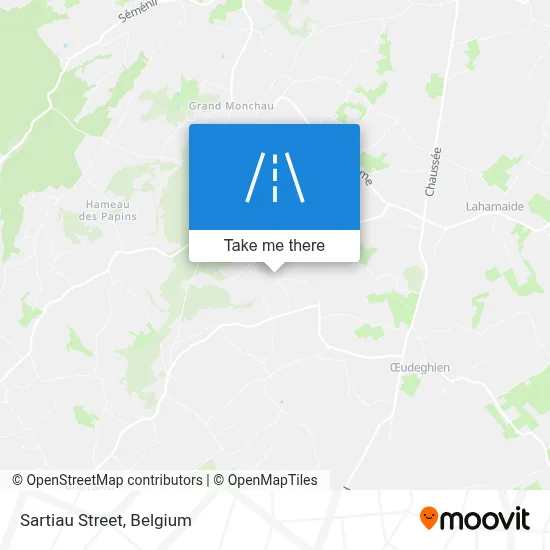 Sartiau Street map
