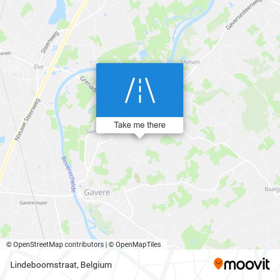 Lindeboomstraat map