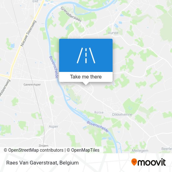 Raes Van Gaverstraat plan