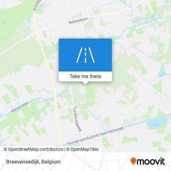 Breevensedijk map