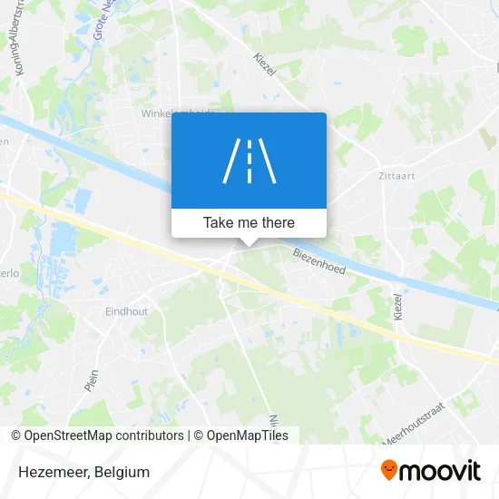 Hezemeer map
