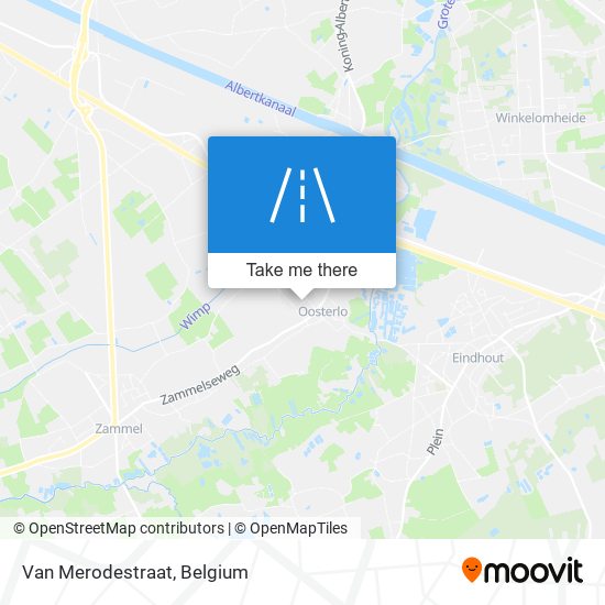 Van Merodestraat map