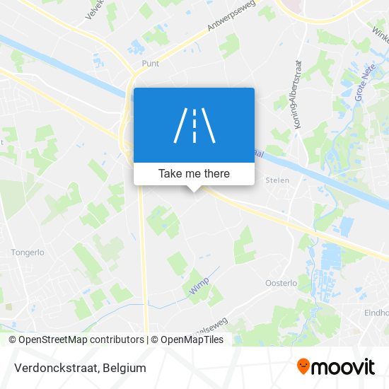 Verdonckstraat map