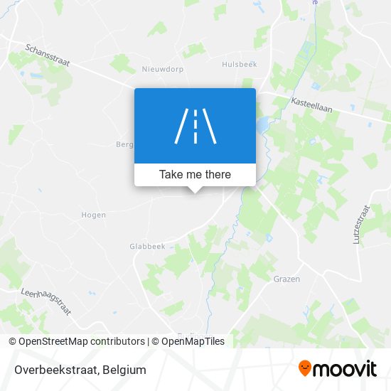 Overbeekstraat map