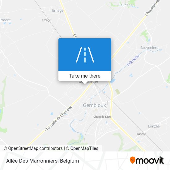 Allée Des Marronniers map