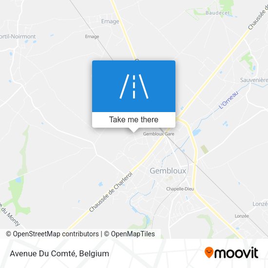 Avenue Du Comté plan