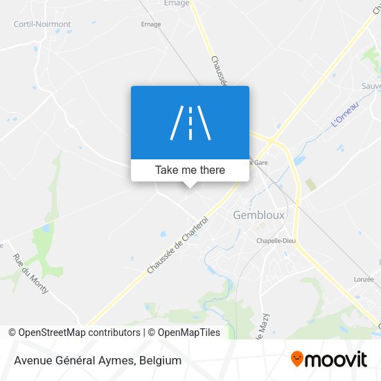 Avenue Général Aymes plan