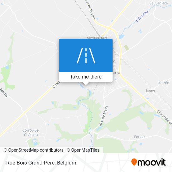 Rue Bois Grand-Père map
