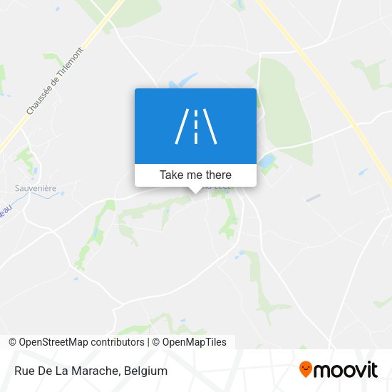 Rue De La Marache plan