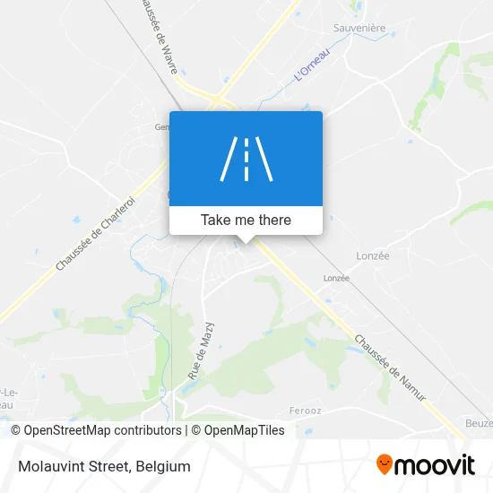 Molauvint Street map