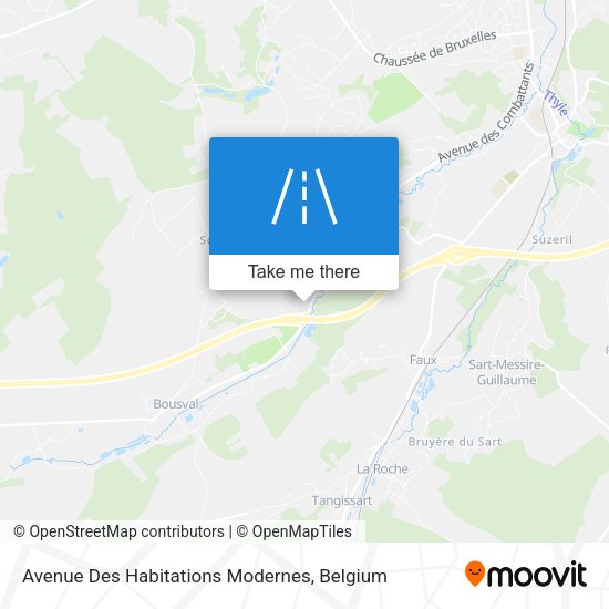 Avenue Des Habitations Modernes plan