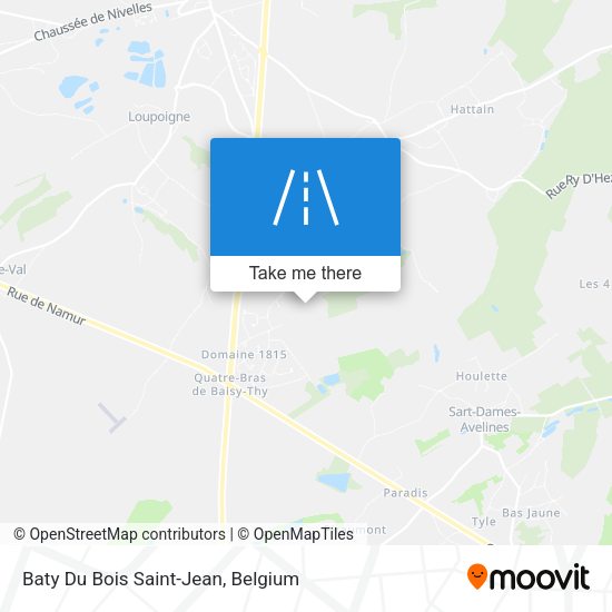 Baty Du Bois Saint-Jean plan
