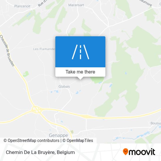 Chemin De La Bruyère map