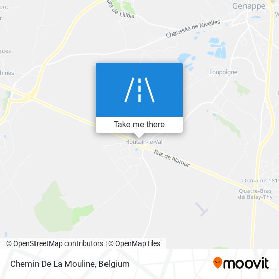 Chemin De La Mouline map