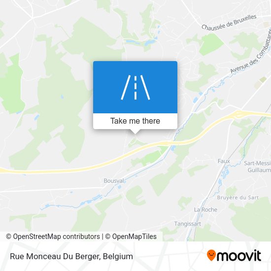Rue Monceau Du Berger plan