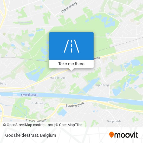 Godsheidestraat plan