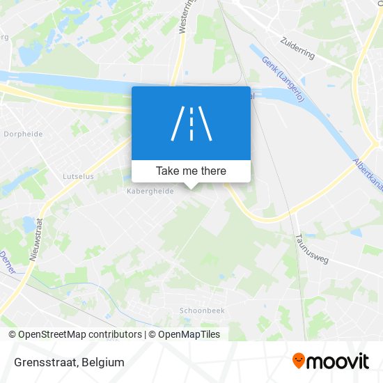 Grensstraat map