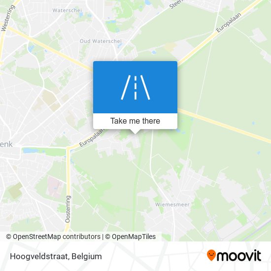 Hoogveldstraat map