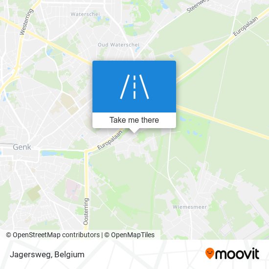 Jagersweg map