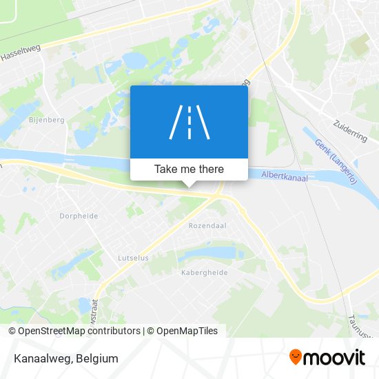 Kanaalweg map