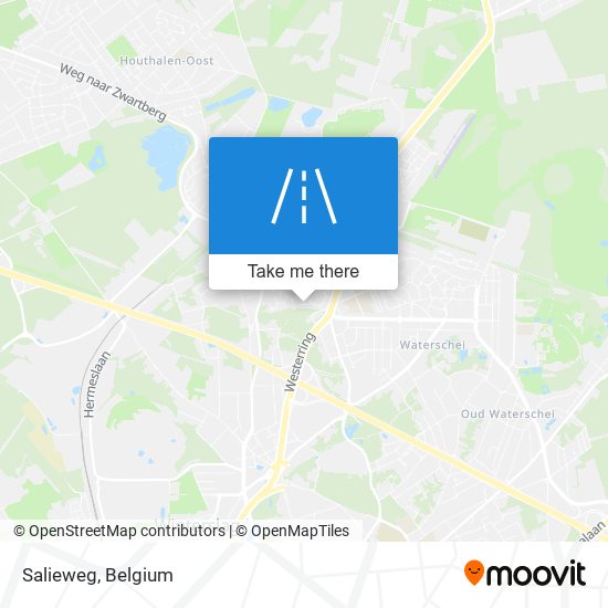 Salieweg map