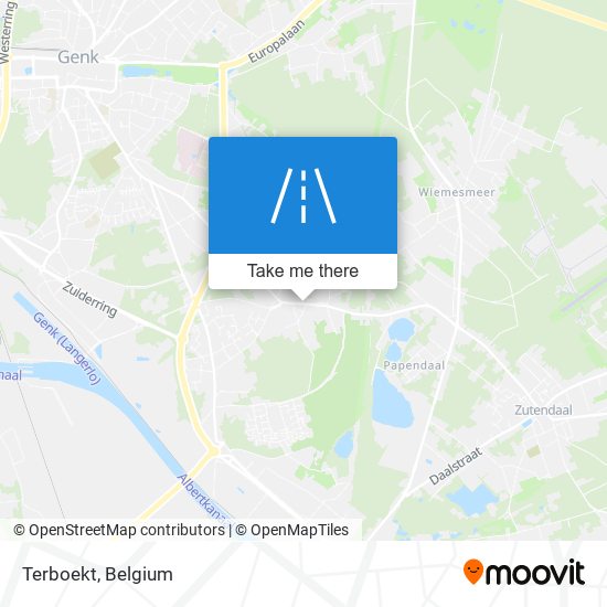 Terboekt map