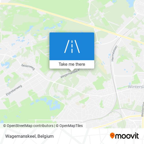 Wagemanskeel map