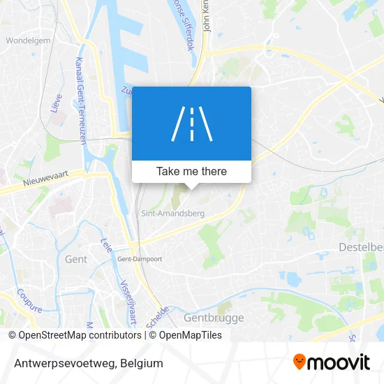 Antwerpsevoetweg map