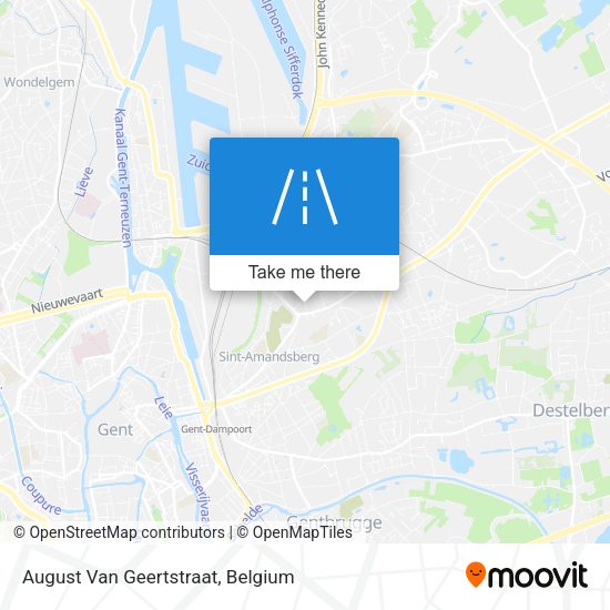 August Van Geertstraat map