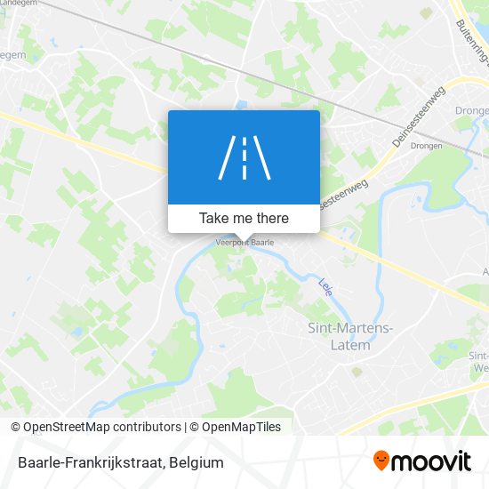 Baarle-Frankrijkstraat plan