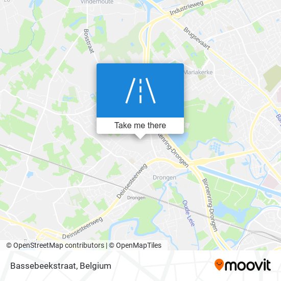 Bassebeekstraat map