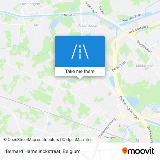 Bernard Hamelinckstraat map